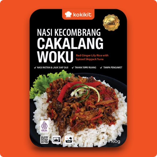 Nasi Kecombrang Cakalang Woku