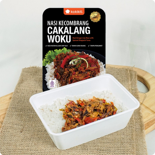 Nasi Kecombrang Cakalang Woku